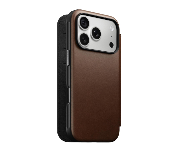 Nomad Modern Leather Folio do iPhone 18 Pro / 17 Pro MagSafe (brow - 1586560 - zdjęcie 2